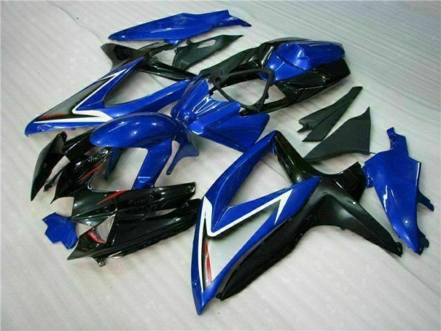 Bleu Noir 08-10 GSXR 600/750 Carrosserie Moto Bleu Noir 08-10 GSXR 600/750 Carrosserie Moto