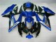 Bleu Noir 08-10 GSXR 600/750 Carrosserie Moto Bleu Noir 08-10 GSXR 600/750 Carrosserie Moto
