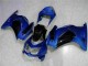 Bleu Noir 08-12 EX250 Carénage Moto Bleu Noir 08-12 EX250 Carénage Moto
