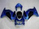 Bleu Noir 08-12 EX250 Carénage Moto Bleu Noir 08-12 EX250 Carénage Moto