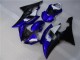 Bleu Noir 08-16 YZF R6 Carénages Moto Bleu Noir 08-16 YZF R6 Carénages Moto