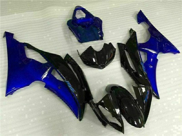 Bleu Noir 08-16 YZF R6 Carrosserie Moto Bleu Noir 08-16 YZF R6 Carrosserie Moto