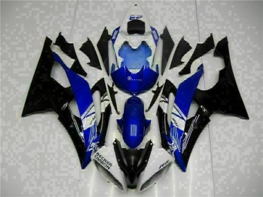 Bleu Noir 08-16 YZF R6 Kit Carénages Motos Complet