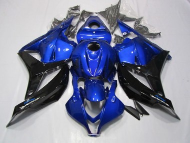 Bleu Noir 09-12 CBR600RR Carénage Moto