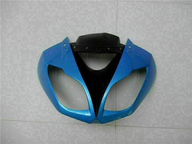 Bleu Noir 09-12 ZX6R Carénage Moto Bleu Noir 09-12 ZX6R Carénage Moto