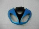 Bleu Noir 09-12 ZX6R Carénage Moto Bleu Noir 09-12 ZX6R Carénage Moto
