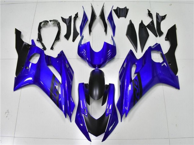 Bleu Noir 17-21 YZF R6 Carénage Moto Bleu Noir 17-21 YZF R6 Carénage Moto