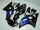 Bleu Noir 98-02 YZF R6 Carénages Moto Bleu Noir 98-02 YZF R6 Carénages Moto
