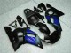 Bleu Noir 98-02 YZF R6 Carénages Moto Bleu Noir 98-02 YZF R6 Carénages Moto
