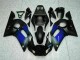 Bleu Noir 98-02 YZF R6 Carénages Moto Bleu Noir 98-02 YZF R6 Carénages Moto