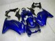 Bleu Noir Blanc Ninja 08-12 EX250 Carénages Moto Bleu Noir Blanc Ninja 08-12 EX250 Carénages Moto