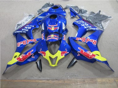 Bleu Red Bull 07-08 CBR600RR Carénage Moto