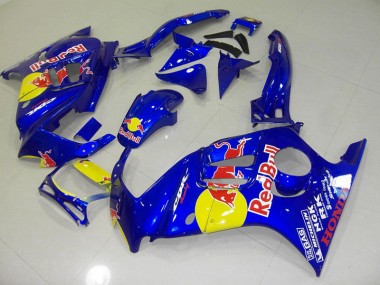 Bleu Red Bull 95-98 CBR600 F3 Carénage Moto