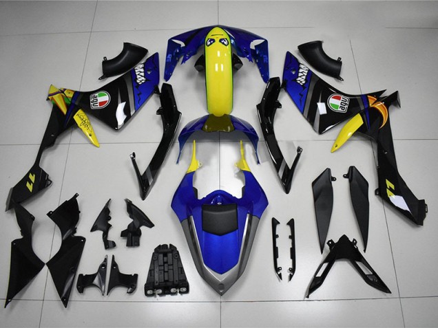 Bleu Requin 07-08 YZF R1 Carénage Moto Bleu Requin 07-08 YZF R1 Carénage Moto