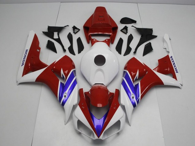 Bleu Rouge et Blanc 06-07 CBR1000RR Carénage Moto Bleu Rouge et Blanc 06-07 CBR1000RR Carénage Moto