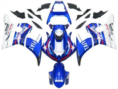 Bleu Star Fiat 03-05 YZF R6 Carénage Moto