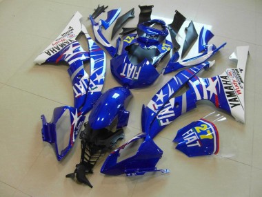 Bleu Star Fiat 08-16 YZF R6 Carénage Moto