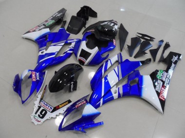 Bleu Sterilgarda 06-07 YZF R6 Carénage Moto
