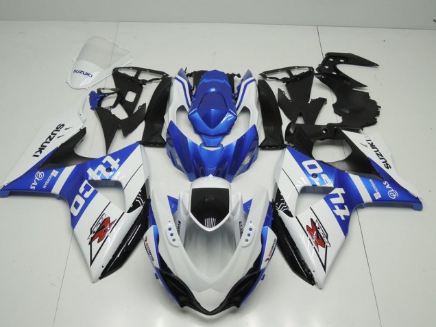 Bleu Tyco 09-16 GSXR 1000 Carénages Moto Bleu Tyco 09-16 GSXR 1000 Carénages Moto