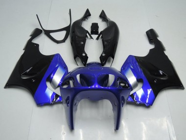 Bleu et Noir 96-03 ZX7R Carénage Moto