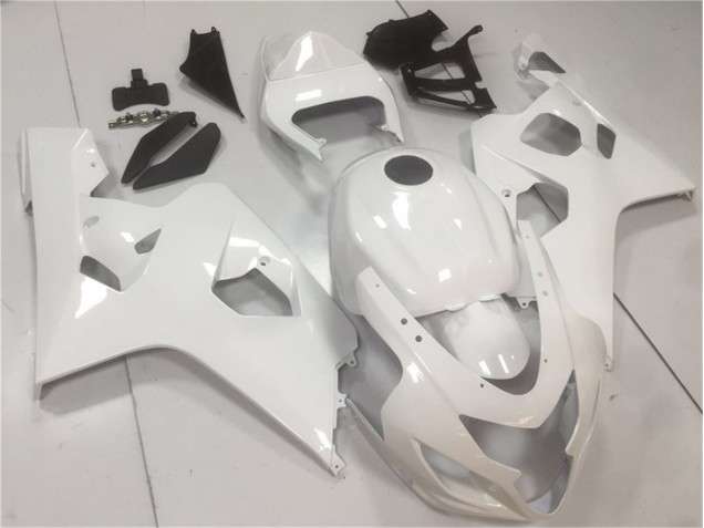 Brillant Blanc 04-05 GSXR 600/750 Carénage Moto Brillant Blanc 04-05 GSXR 600/750 Carénage Moto