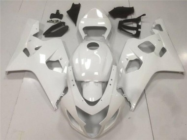 Brillant Blanc 04-05 GSXR 600/750 Carénage Moto