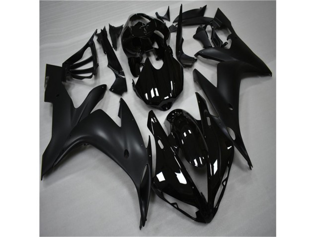 Brillant Noir Mat 04-06 YZF R1 Carénage Moto