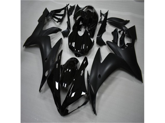 Brillant Noir Mat 04-06 YZF R1 Carénage Moto