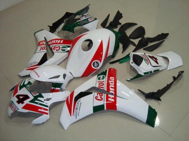 Castrol Vert Foncé 08-11 CBR1000RR Carénage Moto