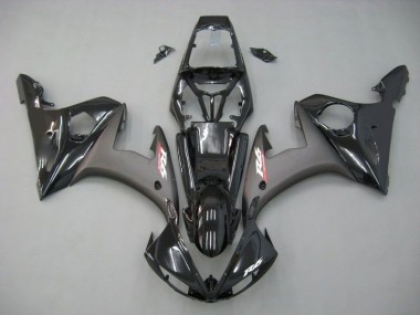 Contrast Noir 03-05 YZF R6 Carénage Moto