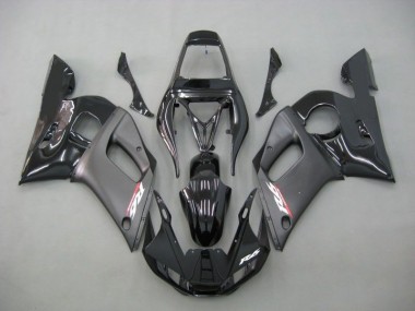 Contrast Noir 98-02 YZF R6 Carénage Moto