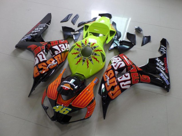 Fluro Rossi 06-07 CBR1000RR Carénage Moto