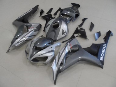 Gris Argent et Noir Mat 06-07 CBR1000RR Carénage Moto