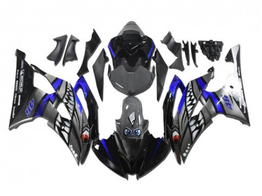 Gris Bleu Requin 08-16 YZF R6 Carénage Moto