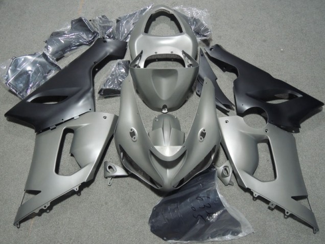 Gris Noir 05-06 ZX6R Carénage Moto