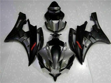 Gris Noir 06-07 YZF R6 Carénages Moto