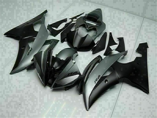 Gris Noir 08-16 YZF R6 Carénage Moto Gris Noir 08-16 YZF R6 Carénage Moto