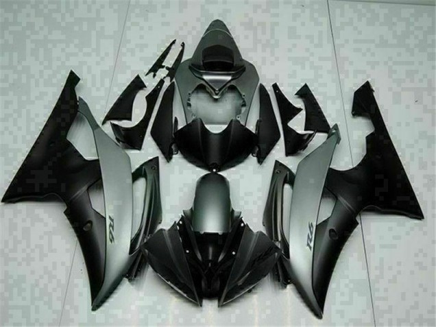 Gris Noir 08-16 YZF R6 Carénage Moto Gris Noir 08-16 YZF R6 Carénage Moto