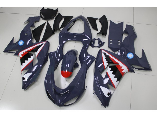 Gris Requin 06-07 ZX10R Carénage Moto