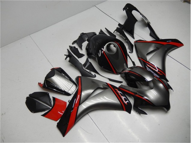 Gris Rouge Noir 08-11 CBR1000RR Carénage Moto Gris Rouge Noir 08-11 CBR1000RR Carénage Moto