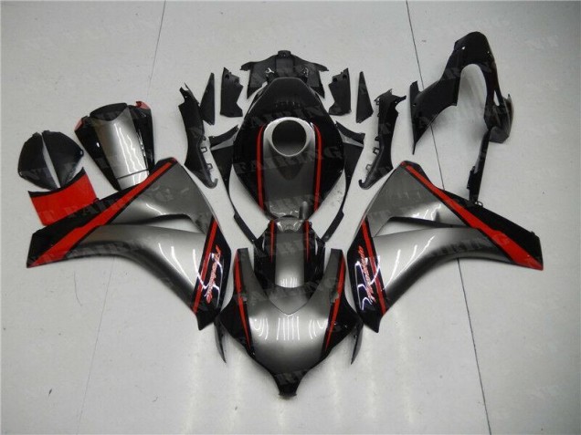 Gris Rouge Noir 08-11 CBR1000RR Carénage Moto Gris Rouge Noir 08-11 CBR1000RR Carénage Moto