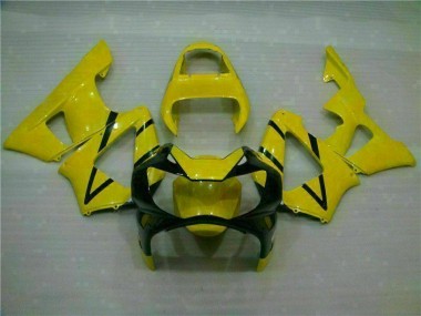 Jaune 00-01 CBR900RR 929RR Carénage Moto