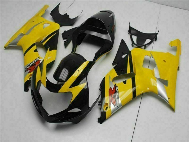 Jaune 01-03 GSXR 600/750 Carénage Moto Jaune 01-03 GSXR 600/750 Carénage Moto