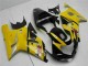 Jaune 01-03 GSXR 600/750 Carénage Moto Jaune 01-03 GSXR 600/750 Carénage Moto