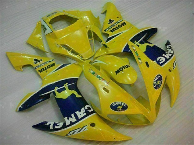 Jaune 02-03 YZF R1 Carénage Moto