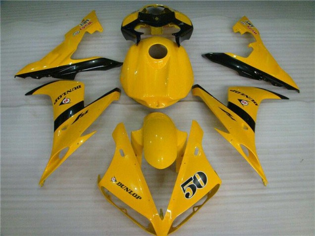 Jaune 04-06 YZF R1 Carénage Moto Jaune 04-06 YZF R1 Carénage Moto