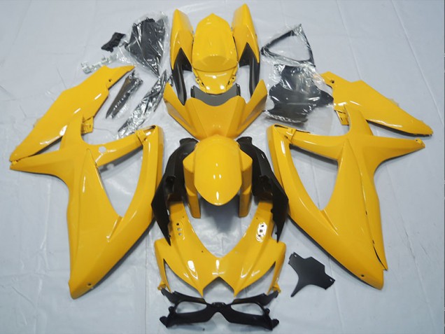 Jaune 08-10 GSXR 750 Carénage Moto Jaune 08-10 GSXR 750 Carénage Moto