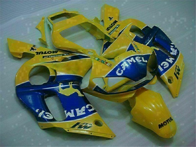 Jaune 98-02 YZF R6 Carénage Moto Jaune 98-02 YZF R6 Carénage Moto