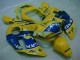 Jaune 98-02 YZF R6 Carénage Moto Jaune 98-02 YZF R6 Carénage Moto