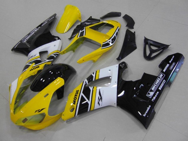Jaune Anniversary 00-01 YZF R1 Carénages Moto Jaune Anniversary 00-01 YZF R1 Carénages Moto